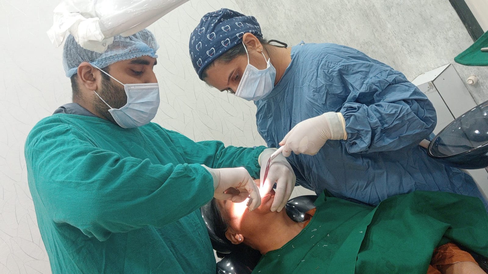 Two specialists, working as one team
